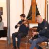 Das Trio Fabio Rinaudo, Elena Spotti und Luca Rapazzini gastierte im Gempfinger Pfarrhof mit einem überraschenden Konzert.