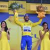 Ein rundum gelungener Tag für Fernando Gaviria: Der Kolumbianer fuhr bei seinem Tour-de-France-Debüt gleich bei seiner ersten Etappe ins Gelbe Trikot.