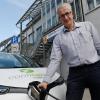 Tankt jetzt auch Storm: Joachim Vogt, Geschäftsführer des Carsharing-Anbieters Confitech.