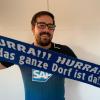 Das Fußball-Herz von Sebastian Schulz aus Wertingen schlägt seit dem Bundesliga-Aufstieg vor zwölf Jahren für den „Dorfverein“ TSG Hoffenheim. 	
