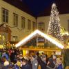 Das Ambiente auf dem Hofer Kipferlmarkt ist jedes Jahr ganz besonders.