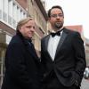 Axel Prahl (links) und Jan Josef Liefers in Münster: Auch diese beiden Fernsehkommissare im "Tatort" verstoßen regelmäßig gegen das Recht. 