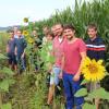 Mindelheim bekommt eine Meisterakademie für Landwirte als Ausgleich für die geschlossene Landwirtschaftsschule. Das Bild zeigt Studierende, die Blühwiesen angelegt haben.