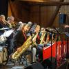 Klaus Hermannsdörfer und seine Jazz-Kur-Bigband begeisterten beim Frühschoppen in der Dampfsäg. 