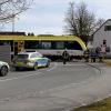 Am Bahnübergang in Langenau nahe der Riedheimer Straße kamen zwei Menschen ums Leben.