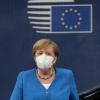 Hat auf dem EU-Sondergipfel zur Bewältigung der Corona-Wirtschaftskrise hart verhandelt: Bundeskanzlerin Angela Merkel.