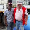 Unter anderem in Mozambique war Wolfgang Pentz (rechts) als Hygieneexperte im Einsatz. 	
