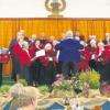 Der Liederhain Langenneufnach beim Weinfest 2011. 