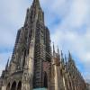 Der Hauptturm des Ulmer Münsters ist wieder begehbar, aber im höheren Bereich ist die Instandsetzung noch nicht abgeschlossen.