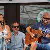 Strand-Feeling herrschte beim Sommerempfang mit Musik von Peter Lisboa – bis es einen Regenguss gab. 