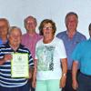 Treue Mitglieder des TSV Pfaffenhausen wurden bei der Jahresversammlung geehrt. Unser Bild zeigt (v. li.): Vorsitzenden Thomas Leinauer, Alfred Schiebel (60 Jahre Mitglied), Willi Bestler (65 Jahre und Ernennung zum Ehrenmitglied), Michael Ripke (60 Jahre), Renate Steck (40 Jahre), Rudi Rampp (60 Jahre), Josef Leinauer (55 Jahre) und Brunhilde Lochbrunner (40 Jahre). 