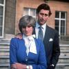 Prinz Charles und Lady Diana am Tag, als ihre Verlobung bekannt wurde (24. Februar 1981). Schon da soll Charles an seiner heutigen Frau Camilla gehangen haben.