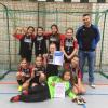 Die E-Mädchen des SV Mering wurden bei der Augsburger Kreismeisterschaft Zweite.