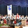 Zum 70. Jubiläum des Musikbundes von Ober- und Niederbayern musizierten in Denklingen im Bezirksprojektorchester 45 Musikanten aus 14 Kapellen.
