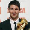 Eine Auszeichnung mehr für Lionel Messi: der Goldene Schuh. Foto: Andreu Dalmau dpa
