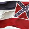 Hat bald ausgeflattert: Die Fahne des Bundesstaates Mississippi. 