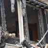 Großer Schaden entstand durch den Brand an einem Wohnhaus im Holzheimer Ortsteil Stadel.