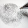 Der klassische Fingerabdruck ist in der Kriminalistik weiterhin von großer Bedeutung.