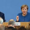 Kanzlerin Merkel und Gesundheitsminister Spahn äußern sich in der Bundespressekonferenz zur Corona-Krise.