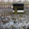 Geburtstag des Propheten: Infos zum Termin und der Bedeutung. Unser Bild zeigt muslimische Pilger beim Umrunden die Kaaba in der al-Haram-Moschee.