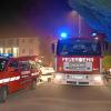 In einer Tiefgarage in Nördlingen hat es in der Nacht zum Donnerstag gebrannt. Rund 100 Feuerwehrleute waren im Einsatz.