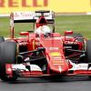 Sebastian Vettel schied im Ferrari aus.