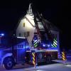 Die Feuerwehr war am Freitagabend in Röfingen im Einsatz. 	