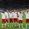 Türkische Nationalspieler salutierten beim Ausgleichstreffer im Spiel gegen Frankreich mit dem Militärgruß. Die UEFA ermittelt bereits wegen eines anderen Falls gegen die Mannschaft.