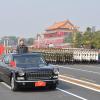 Herrscherpose: Präsident XI Jinping 2019 bei der Parade zum 70. Gründungsjubiläum der Volksrepublik China. 