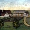 Dieses Gemälde zeigt den alten Hof von Andersbach. 	