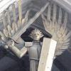 Hitlers Engel erhebt das Schwert: Die Michaelsfigur beansprucht seit 79 Jahren ihre dominante Position im Ulmer Münster. Sie wurde damals vor 30000 Zuschauern eingeweiht. Noch heute steht sie an Ort und Stelle. 