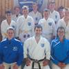Die stolzen Teilnehmer und Sieger an der Scheuringer Karate-Sommermeisterschaft. Sie trotzten der Sommerhitze. 	