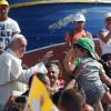 Papstbesuch auf Lampedusa: Kurz vorher trafen 166 Flüchtlinge ein