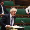 Boris Johnson gab im britischen Unterhaus eine Erklärung zu den coronabedingten Maßnahmen ab.