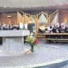 In der Kirche St. Martin in Berlin-Spandau gab der Kammerchor Burgau ein Konzert.  