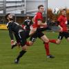 Einer von wenigen Bubesheimern, die bislang ohne größere Blessuren durch die Saison kommen: Hakan Polat (links, hier im Heimspiel gegen Altenmünster) stand in 20 Partien auf dem Rasen und erzielte 23 Tore. 	