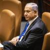 Benjamin Netanjahu während der Abstimmung über die nächste Regierung des Landes.