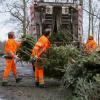 Wann wird der Christbaum abgeholt? Die Termine im Kreis Neu-Ulm für 2024 auf einen Blick.