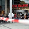 Die Augsbugrer Citygalerie wurde am Dienstagvormittag evakuiert.