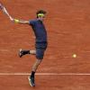 Roger Federer egalisierte einen Rekord von US-Tennislegende Jimmy Connors. Foto: Christophe Karaba dpa