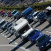 Schönes Wetter und Pfingstferien: Die Autobahnen in Bayern könnten auch am Sonntag voll werden.