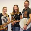 Im April 2016 gründeten Fabian Kunz (27), Katharina Grenz (22), Stefanie Havel (24) und Tobias Havel (21) die Blaskapelle „Was Wois I“ für Jugendliche (von links). 	 	