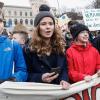 Luisa-Marie Neubauer bei einer "Fridays for Future"-Demonstration.