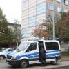 In fünf Bundesländern liefen am Dienstag Anti-Terror-Einsätze der Polizei. Das Bild zeigt eine Hausdurchsuchung in Jena.