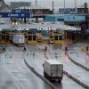 Wenig los im britischen Kanal-Hafen Dover: Der Handel zwischen Großbritannien und EU stockt seit Monaten.  	 