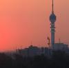 Sonnenuntergang über Bagdad. Doch die Ruhe trügt: Am Mittwochabend schlugen zwei Raketen in der hoch gesicherten Grünen Zone der irakischen Hauptstadt ein, in der auch die US-Botschaft liegt.