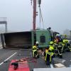 Auf der A8 kam es am Freitagmorgen zu einem tödlichen Unfall.