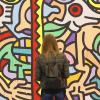 Auch die Kunsthalle Weishaupt bietet am Museumstag freien Eintritt. Zu sehen gibt es dort unter anderem dieses Bild des US-Künstlers Keith Haring. 