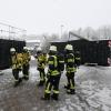 Die mobile Atemschutzstrecke des Landkreises Aichach-Friedberg war zum ersten Mal in Mering. Zehn Männer und eine Frau nahmen an der Ausbildung teil.