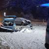 In Franken schneite es teils kräftig. Auf der Bundesstraße 8 in Nürnberg kam ein 23-Jähriger bei einem Unfall ums Leben. 	